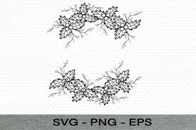 Download Christmas Leaves Branch Wreath Christmas Graphic By Digital Ideas Art Creative Fabrica PSD Mockup Templates
