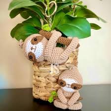Crochet Sloth Bag