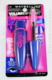 The search is officially over. Maybelline Rocket Volum Express Mascara Peek Ponder Mascara Tips Mascara Mascara Before And After