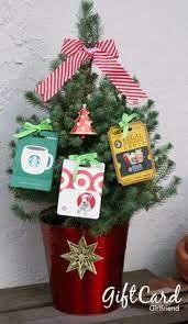 This is a fun and easy diy project that your family and friends will love to decorate and look at during the holidays. 20 Best Gift Card Tree Ideas Gift Card Tree Gift Card Displays Gift Card Basket