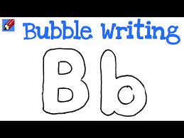 Holly, an elementary art teacher steps you through how to draw bubble letters. Drawing The Entire Alphabet In Bubble Letter Style Lessons Blendspace