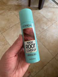 Review Of L'Oréal Root Cover Up Spray For Gray Hair - Namaslay Crew