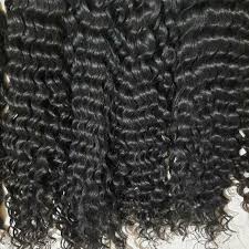 Klaiyi hair, 7a grade, indian virgin hair, medium luster,bleach/dye friendly. Women Black Indian Virgin Curly Hair Supplier In Europe 12 30 Inches Packaging Size 100gm Rs 5800 Piece Id 22748788512