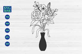 Download Flower On Vase Home Plant Graphic By Svgbank Creative Fabrica Yellowimages Mockups