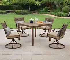 Better Homes And Gardens Lynnhaven Park 5 Piece Dining Set Walmart Com Better Homes Better Homes And Gardens Patio Dining Set