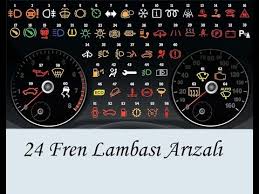 Arac Ikaz Lambalari Ve Anlamlari Youtube