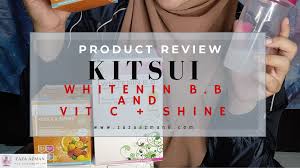 Can we discuss skin lightening /whitening products? Kitsui Review The Difference Between Whitenin Bb And Vitamin C Shine Products Zaza Review Mama Aa Monstaf