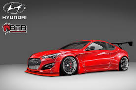 Custom Hyundai Genesis Coupe Brings 800 Hp To Sema Motor Trend Wot Hyundai Genesis Hyundai Genesis Coupe 2015 Hyundai Genesis Coupe