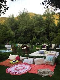 Ideas para un cine bajo las estrellas en casa — Cherrytomate