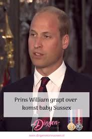 Prins William grapt over komst baby Sussex