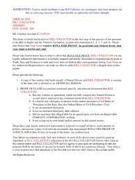Bona fide good faith marriage affidavit letter sample. Proof Of Claim Collection Letter Pdf Collection Agency Evidence Law