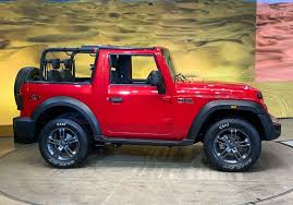 New Mahindra Thar Revealed Gets Hard Top Convertible Top Soft Top