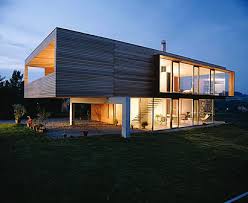 In einigen ländern seit jahrhunderten gehäuse auf holzbohlen zu bauen, gegraben senkrecht in den boden. Moderne Hauser Von Bauhaus Bis Bauen Com