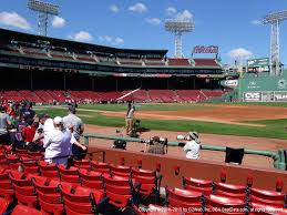 Fenway Park View From Dugout Box 17 Vivid Seats