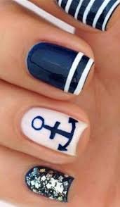 Anchor Nail Art Designs Anchor Nail Art Cruise Nails Simple Nail Art Designs