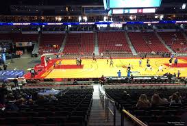 Wells Fargo Arena Section 104 Basketball Seating