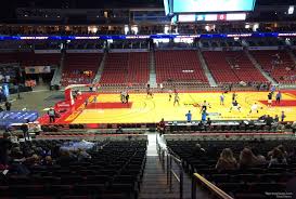 wells fargo arena des moines ia section 104 basketball