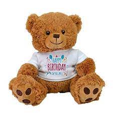 Customized Birthday Limited Edition Cute Teddy Bear Plus Https Www Amazon Com Dp B07sd6m Musical Stuffed Animals Bear Plush Toy Teddy Bear Stuffed Animal