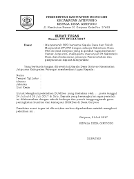 Silahkan anda download contoh surat perintah tugas. Surat Tugas Bumdes 2017