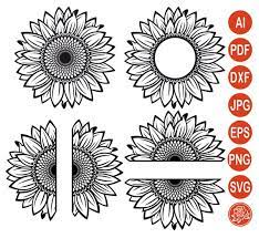 Free Free 50 Sunflower Svg Clip Art SVG PNG EPS DXF File