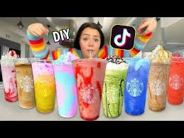 10 Viral Tiktok Starbucks Drinks At Home Making Tiktok Drink Recipes At Home Youtube In 2020 Starbucks Recipes Starbucks Hacks Best Starbucks Drinks