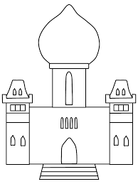 It will transport your kid to a land of adventure. India Palace Countries Coloring Pages Coloring Page Book For Kids