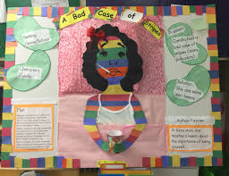 A Bad Case Of Stripes Reading Fair Tri Fold Campus District Entry By Bellasdiary Santo Nino Elementary Bad Case Of Stripes Reading Fair Reading Projects