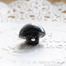 Black Domed Eye 1 Pack 4mm 6mm 8mm 10mm Types Of Buttons Mushroom Shape Dome