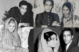 The Wedding Of Sharmila Tagore And Mansoor Ali Khan Pataudi Is Known As The Most Iconic Royal Weddings Of The Hi Celebrity Bride Sharmila Tagore Royal Weddings