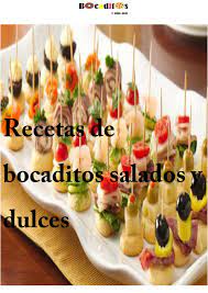 São pequenas doses de felicidade! Revista Sobre Bocaditos Dulces Y Salados By Gutierrez Clau2412 Issuu