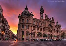Valencia S Post Office Building Under A Burning Sky Dream Vacations Valencia Places To Travel