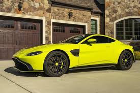 Image result for New Yellow 2020 Aston Martin