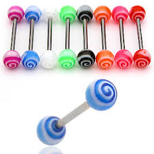 Inoki piercing vous propose une sélection de : Piercing Langue Boules Tourbillon
