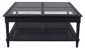 Free delivery and returns on ebay plus items for plus members. Polo Wooden Square Coffee Table Glass Top 110cm Black Sapphire Decor