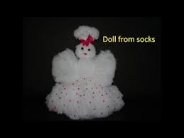 How To Make Doll From Socks Easy Craft Design Diy By Dolls Crafts By Dolls