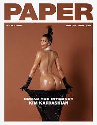 Kim Kardashian on the Cover of PAPER Break the Internet - PAPER ...
