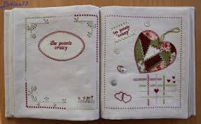 Sal Mon Cahier De Broderie Termine 7 Livres De Broderie Points De Broderie Livres En Tissu
