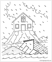 Make your world more colorful with printable coloring pages from crayola. Built His House On The Rock Coloring Page Free Coloring Pages Online
