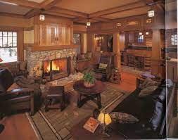 Pin By Janet Johnson On For The Home Craftsman Style Interiors Craftsman Living Rooms Craftsman House