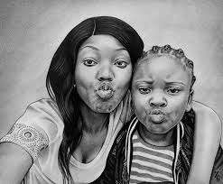 Pencil Friends Portraits, 100% Hand-Painted By Real Artists