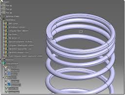 Catia V5 Comment Modeliser Un Ressort Cylindrique De Compression Parametre Partie 3 Fin