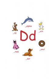 Simply fill out the advanced search tool to find words with the correct letters and length! English Worksheets Letter D