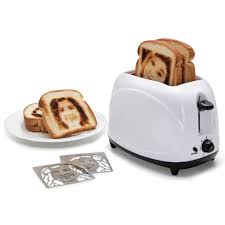 The Selfie Toaster Hammacher Schlemmer Toaster Gag Gifts Funny Piece Of Bread