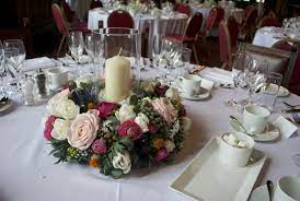 Jj's house offers tons of affordable wedding flowers and wedding bouquets in a variety of materials, such as silk wedding flowers and satin ones. Wedding Reception Flowers Laurel Weddings
