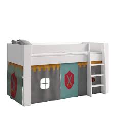 Hochbett spielbett kinderbett mit rutsche turm vorhang blau 90x200 jugendbett neu artikelzustand turm dschungel für spielbett hochbett etagenbett. Hochbett Vorhange Preisvergleich Gunstig Bei Check24 Kaufen