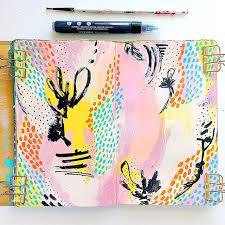 Colors Exploding Everywhere Here Today Go Hug Someone And Gear Up To Celebrate The Weekend Friends Sketch Book Art Journal Drawings