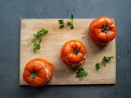 Tastiest Stuffed Tomatoes With Barley Groats Nutrition Facts Recipe Healthy Recipes Tomato Healthy