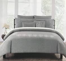 Tahari home bedding king size luxury cotton 3 piece duvet cover pillowcases shams set raised woven arrow_forwardluxurious 3 piece full / queen size cotton duvet cover set by tahari home. Tahari Home Bedding 3 Piece Full Queen Duvet Cover Set Metallic Silver Thread Ebay
