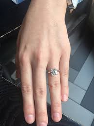 Shown with a 2 carat elongated cushion cut center diamond this style features profile detailing that make. Elongated Cushion Cut Help