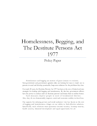 Housing development in malaysia is spreading from the capital city to other parts of the state. Pdf Homelessness Begging And The Destitute Persons Act 1977 Policy Paper